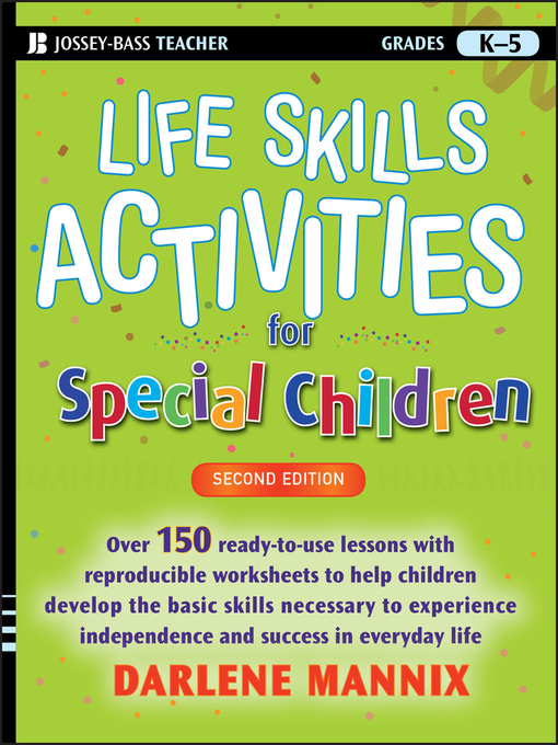 Cover image for Life Skills Activities for Special Children
